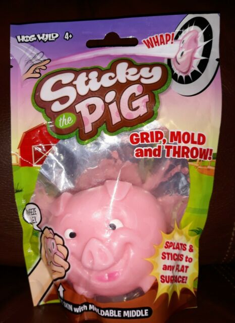 Sticky store pig toy