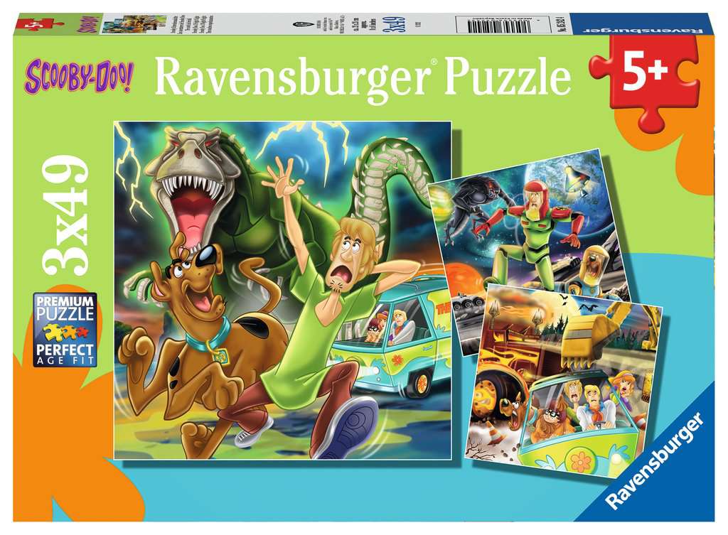 Ravensburger puzzles x3 top